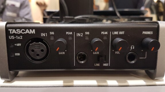 Tascam US-1×2: Kleines Audio Interface [Video]