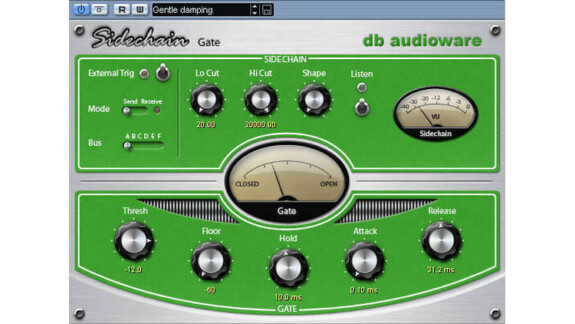 db audioware Sidechain Gate Test