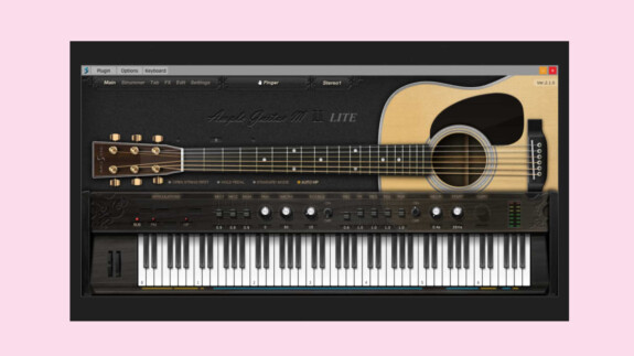 Ample Guitar M Lite: Virtuelle Akustikgitarre