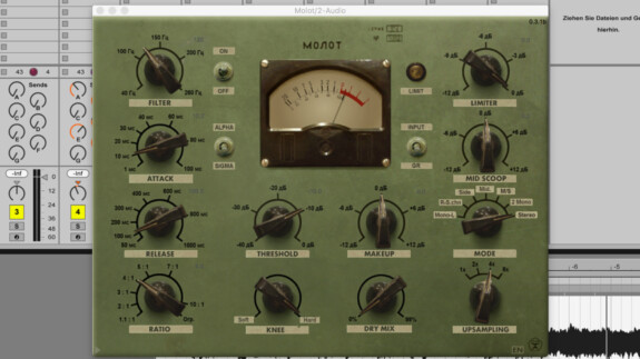 vladg/sound Molot: Freeware-Kompressor mit vielen Features