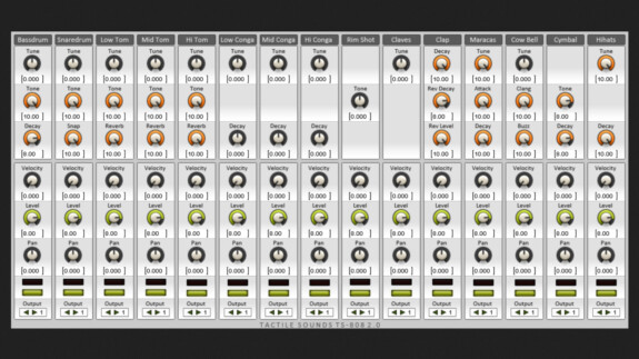 Tactile Sounds TS-808: Kostenloses Plugin mit den Sounds der 808