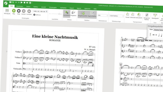 Forte 9 Premium Test: Notensatz wird noch einfacher
