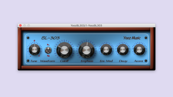 Yooz Music BL-303 V2.0 – Freeware Emulation der TB-303