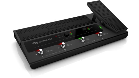 IK Multimedia iRig Stomp I/O: Pedalboard Controller + Software für Gitarre & Vocals