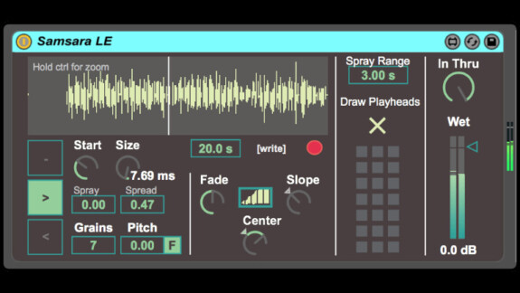 Isotonik Studios Samsara LE – Freeware Granular-Looper