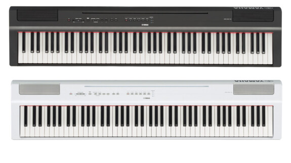 Yamaha P-125: Digitalpiano mit 2-Wege-Lautsprechersystem