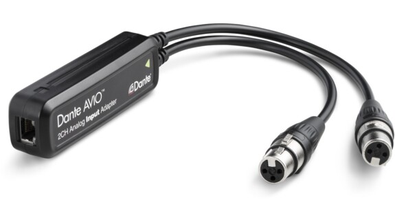 Audinate Dante AVIO: Adapterserie für Dante auf analog / AES3 / USB & vice versa