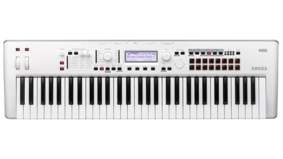 Korg Kross 2 61 Pure White: Limitierte Edition der Synthesizer Workstation