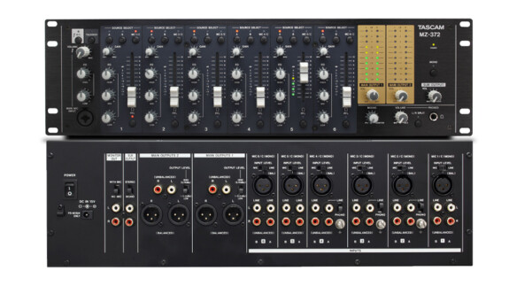 Tascam MZ-372: Rackmixer mit direkter Kontrolle