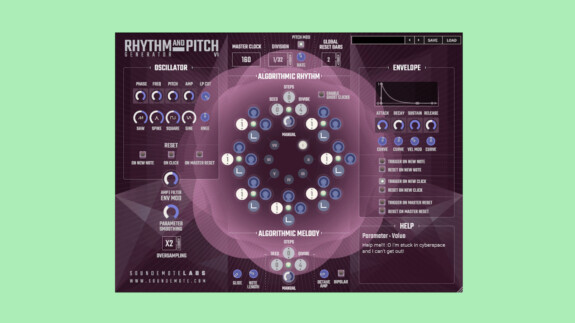 Soundmote RaPG: Kostenfreier Rhythm and Pitch Generator