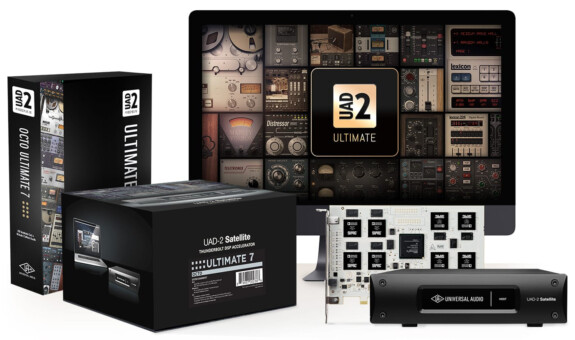 Universal Audio UAD-2 OCTO Ultimate 7: 99 Mixing- und Mastering Plugins