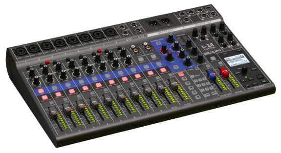 Zoom LiveTrak L-12 Test: Frischer Digitalmixer für Multitrack Recording