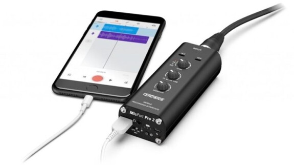 CEntrance MicPort Pro 2: Audio Interface mit Combo Input für mobile Devices