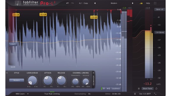 FabFilter Pro-L 2 Test: Limiter ohne Grenzen?