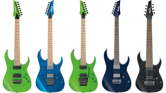 Ibanez RG5000: E-Gitarren mit Double Cut und mehr Prestige