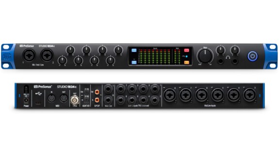 PreSonus Studio 1824c: Audio Interface für Band Recording mit 18 Eingängen