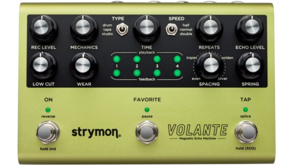 Strymon Volante: Tape Delay + Federhall + Looper, nicht nur für Gitarre