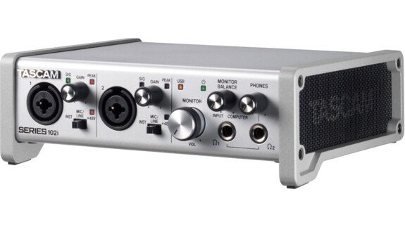 Tascam Series 102i Test: Kompaktes Audio Interface für das Projektstudio