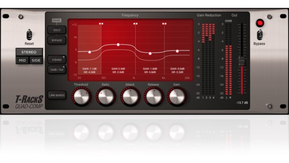 IK Multimedia T-RackS Quad Comp: Multiband-Kompressor für kurze Zeit gratis!