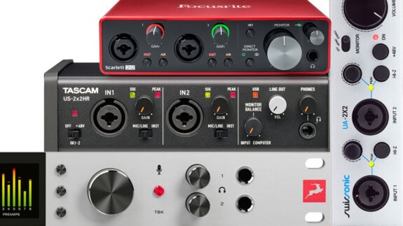 USB Audio Interface Vergleich