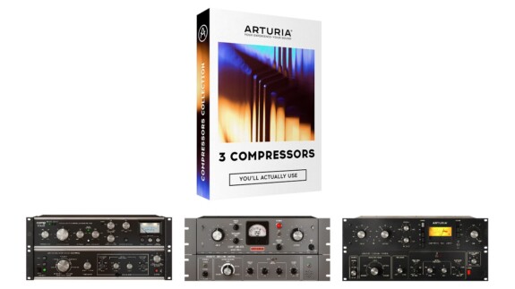 Arturia 3 Compressors: Drei Kompressoren, die Du wirklich verwenden wirst