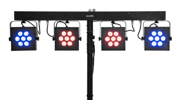 EUROLITE LED KLS-3002 Next – Geräuschloses Lichtset