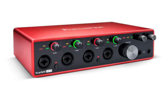 Focusrite Scarlett 18i8 3rd Gen: USB Audio Interface mit AIR-Emulation