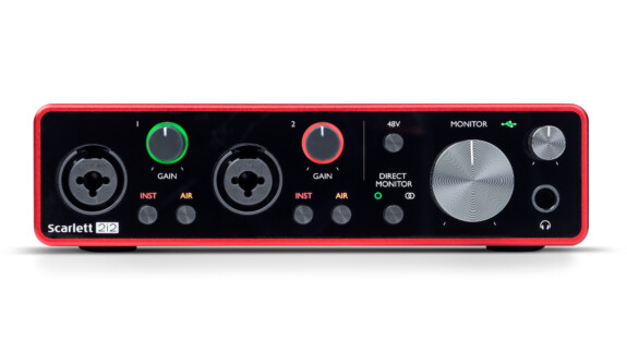 Focusrite Scarlett 2i2 (3rd gen) Test: Klein, mobil & klanglich überzeugend