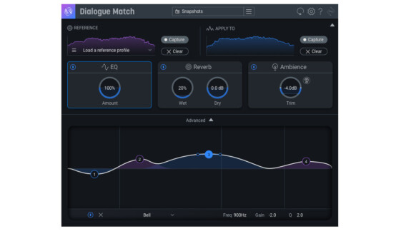 iZotope Dialogue Match für die Post-Produktion