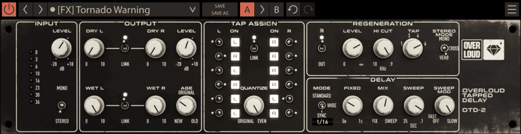 Overloud OTD-2 Delay