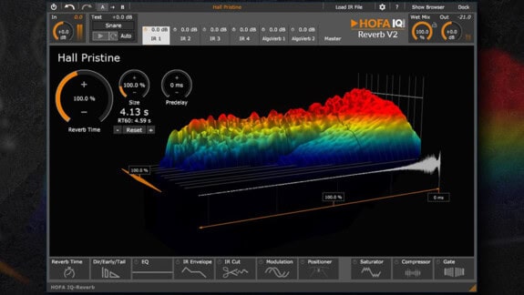 HOFA IQ-Series Reverb V2: Reverb-Plugin jetzt erhältlich!