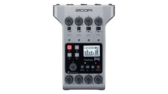 Zoom Podtrak P4: Podcasting-Recorder vorgestellt