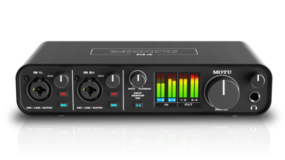 MOTU M4: Hochwertiges Audio-Interface zum kleinen Preis