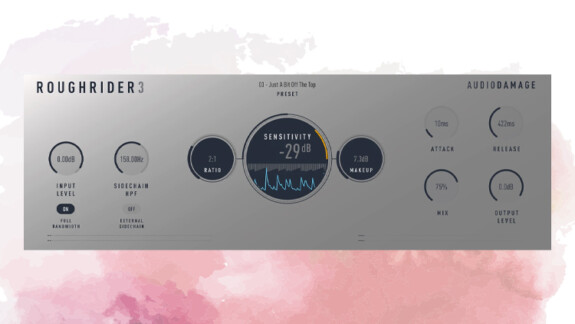 Audio Damage Rough Rider 3: Kostenlosver VST Kompressor