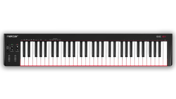 Nektar SE61: USB MIDI Keyboard Controller mit 61 Tasten