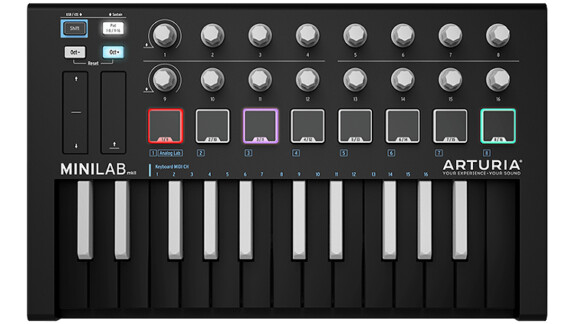 Arturia MiniLab MkII Inverted Edition: Neuauflage des MIDI-Controllers