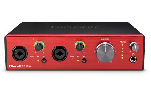 Focusrite Clarett+ 2Pre: Authentisch klingendes Audio Interface