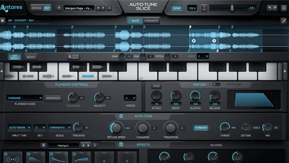 Antares Audio Technology Auto-Tune Slice: Der erste Hybrid-Sampler/Synthesizer