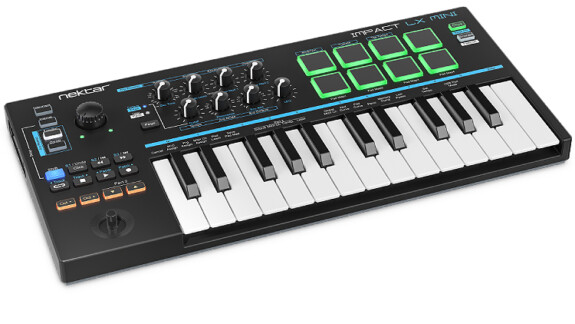 Nektar Impact LX Mini: Ultra-portables MIDI-Controller-Keyboard