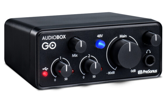 Presonus AudioBox GO Test: Kleines Audio Interface mit Profi-Anspruch