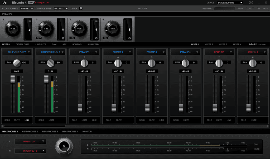 Antelope Audio Discrete 4 Pro Test