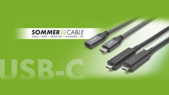 Sommer Cable USB-C Kabel & mehr: Hochflexibel bis 8 m Länge