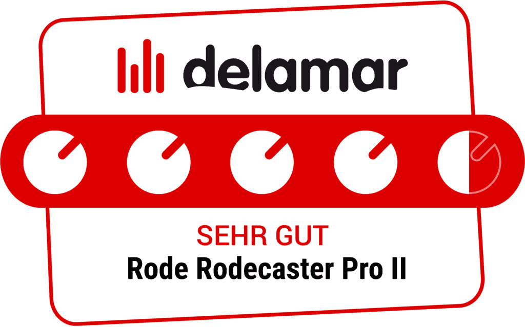 RODE RodeCaster Pro II Testsiegel