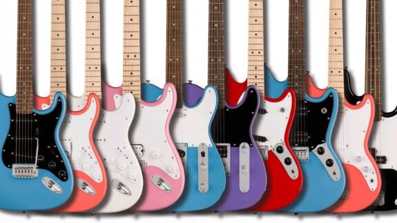 Fender Squier Sonic Series: Gitarren & Bässe für Jeden