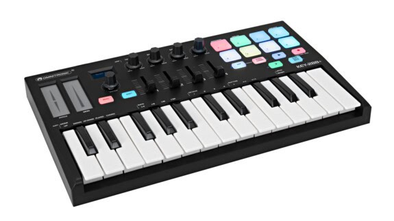 OMNITRONIC KEY-288+ Test: Kompakter MIDI-Controller mit Touchstrips und Fadern