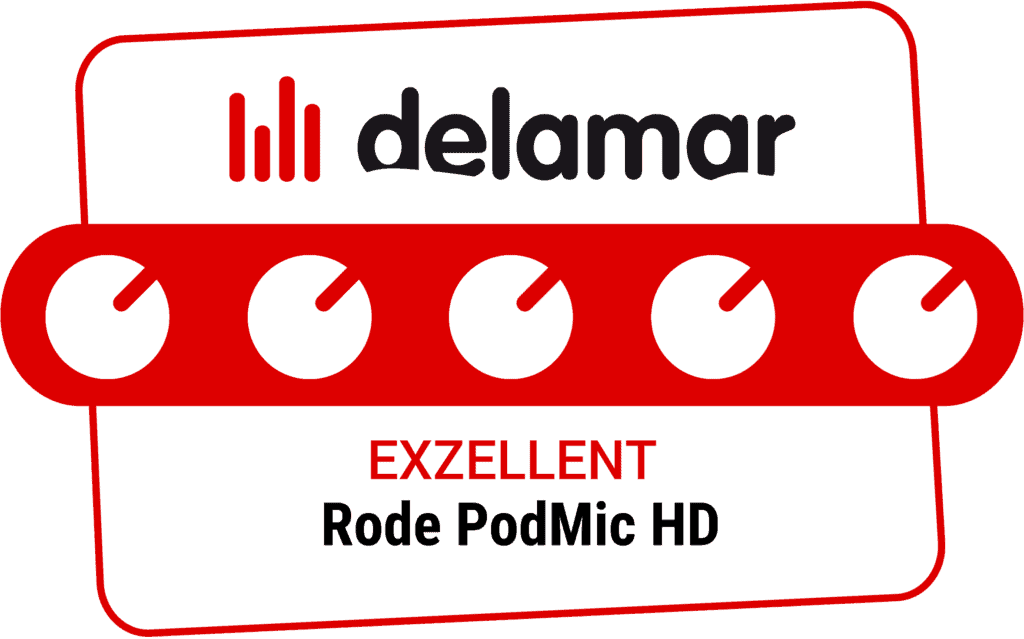 Rode PodMic HD Testsiegel