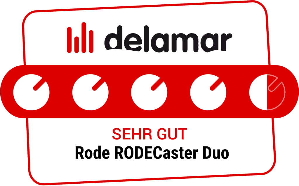 Rode RODECaster Duo Testsiegel