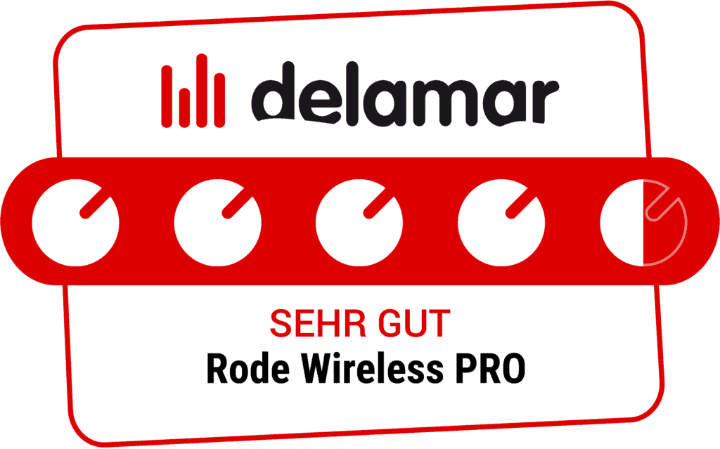 Rode Wireless Pro Testsiegel