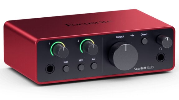 Focusrite Scarlett Solo 4th Gen Test: Neue Generation des Audio Interfaces