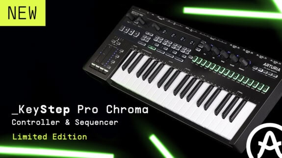 Arturia KeyStep Pro Chroma: Update des polyphonen Controllers + neue Firmware-Version